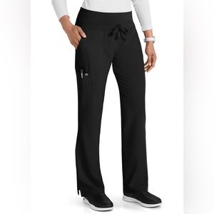 Barco One 5 Pocket Knit Waistband Scrub Pants (PETITE)